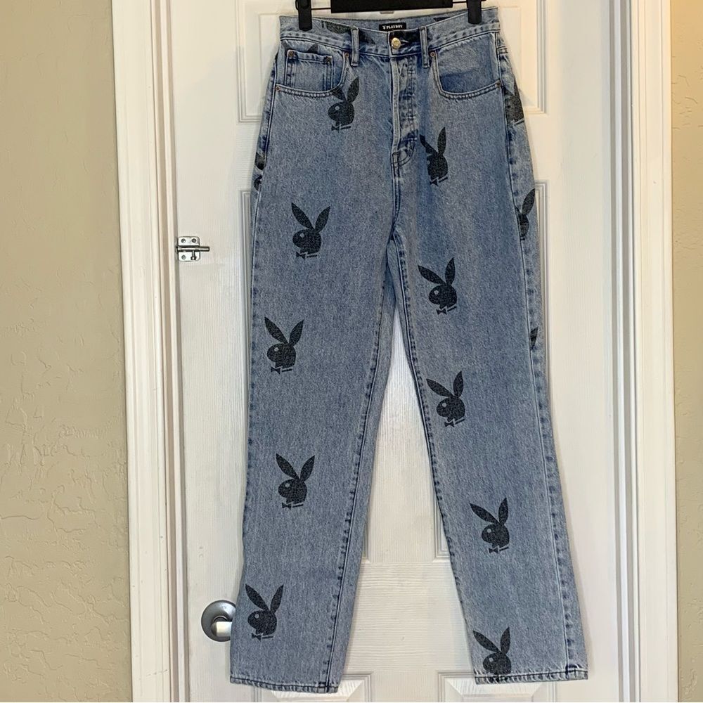 Playboy x PacSun Bunny Jeans High Rise Size 26